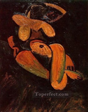  nu - Nude layer 2 1908 Pablo Picasso